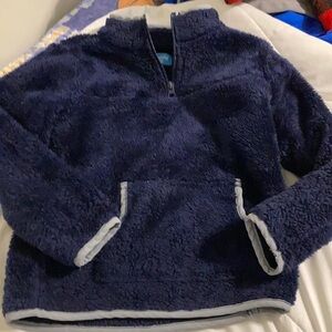 Super soft navy pullover